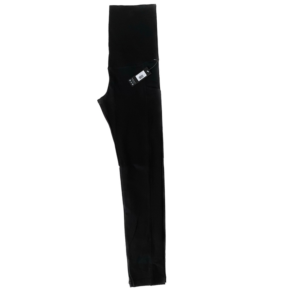 Kindred Bravely High Waisted Maternity Leggings, Black, XL